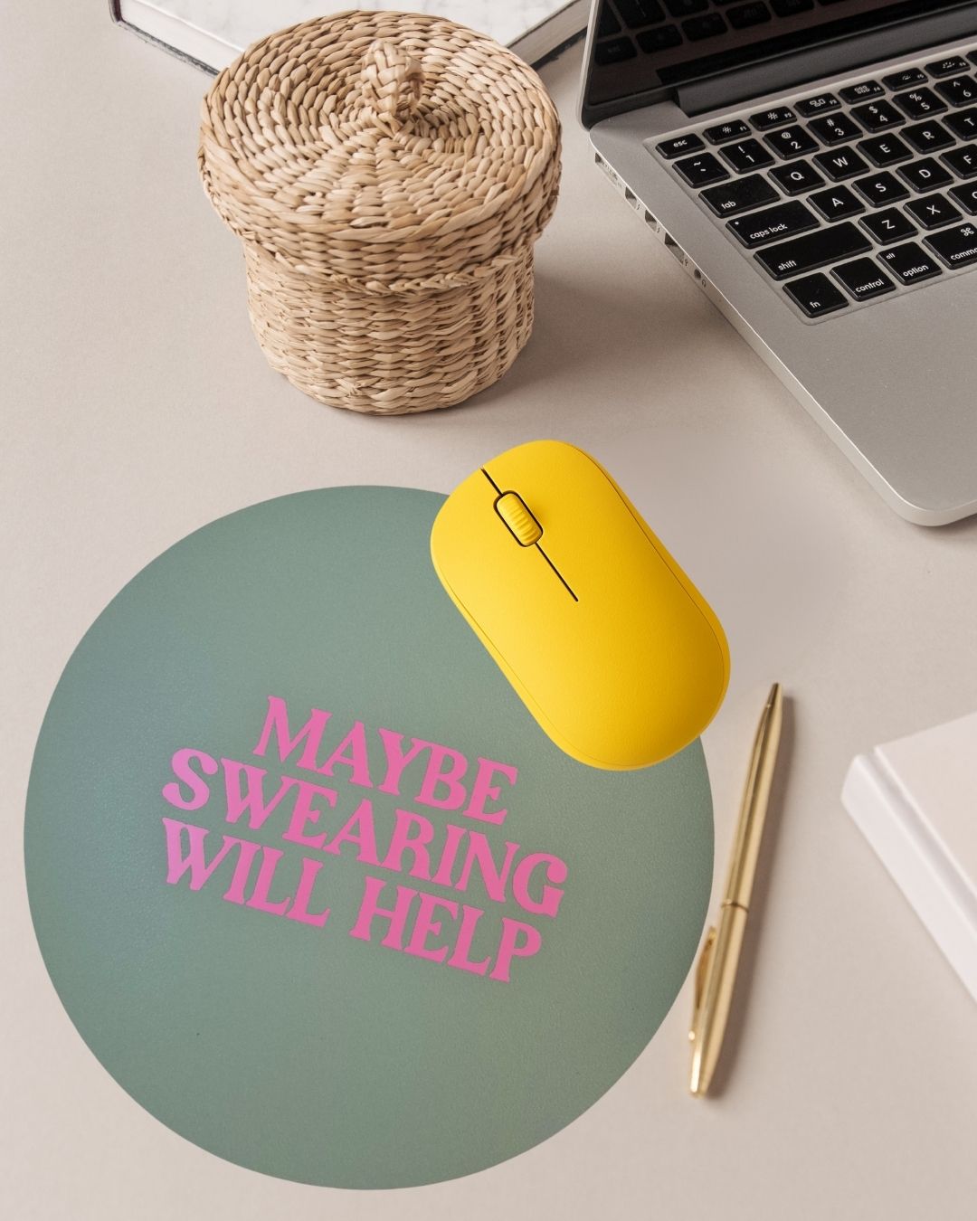 MAYBE SWEARING WILL HELP