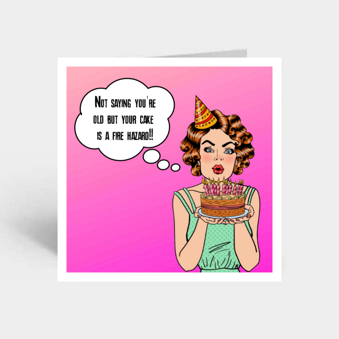 Not saying you're old.....