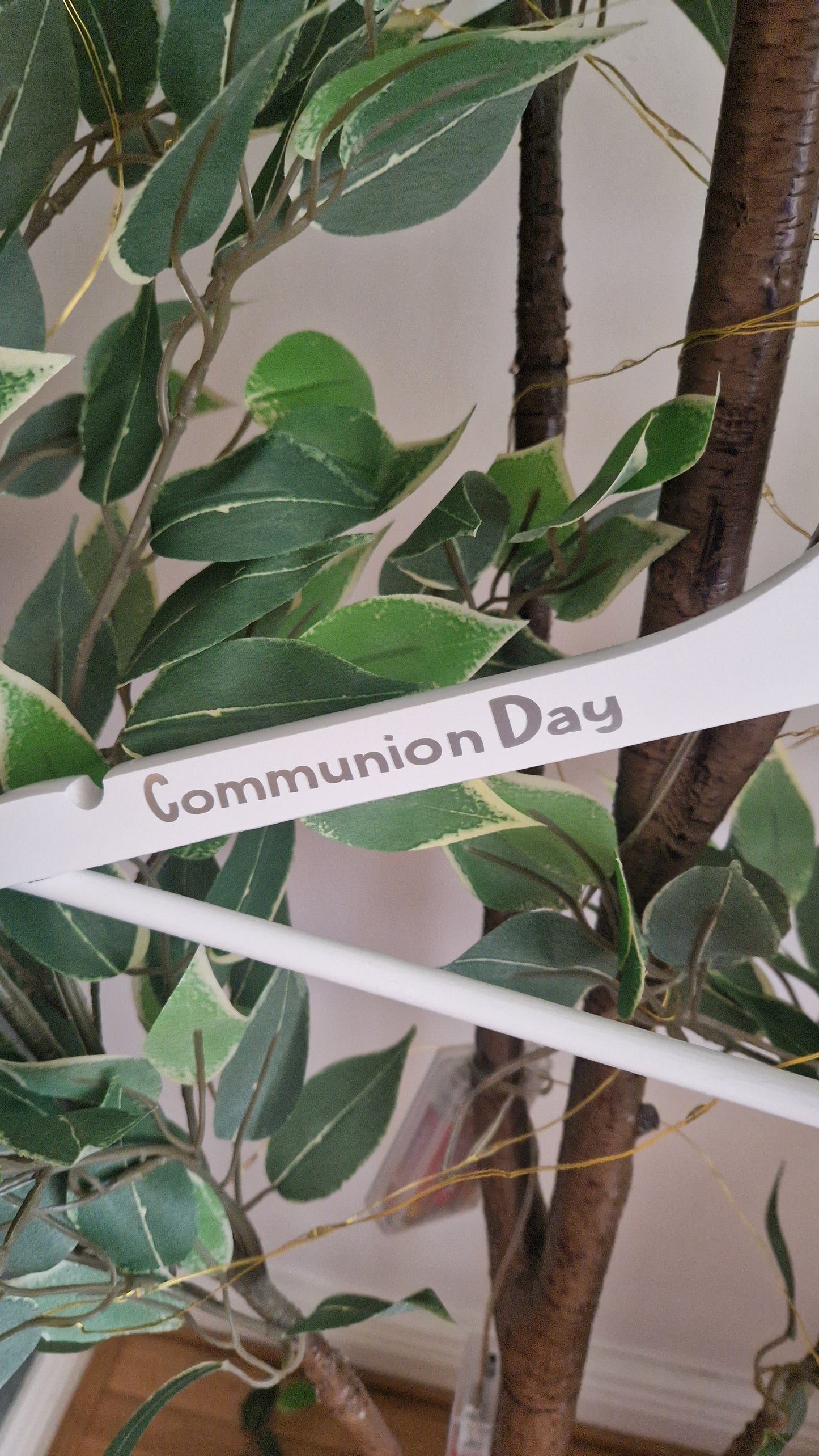 Communion Day Personalised Hanger