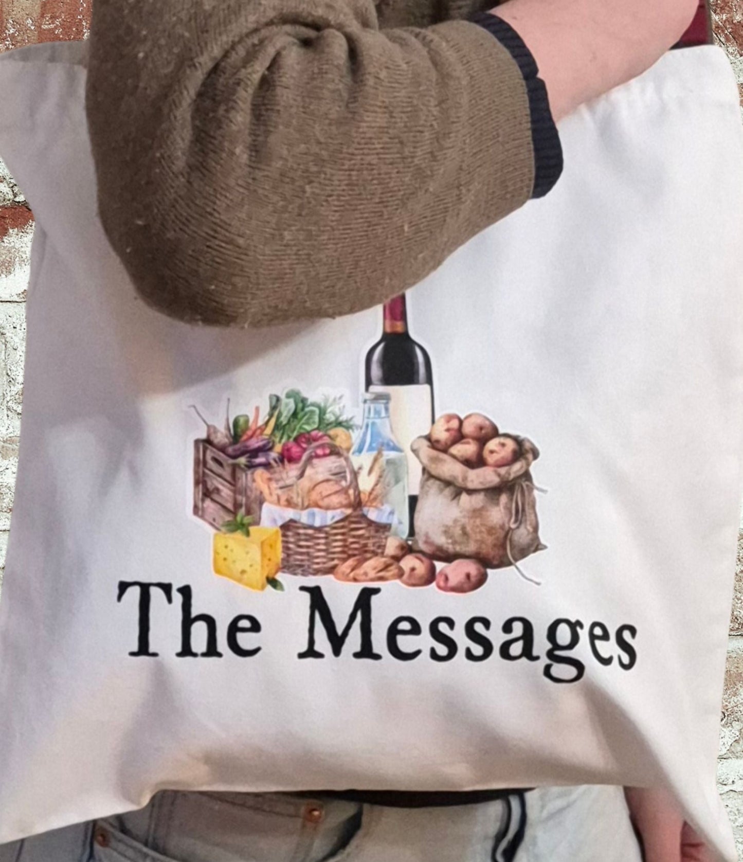 The Messages Tote Bag