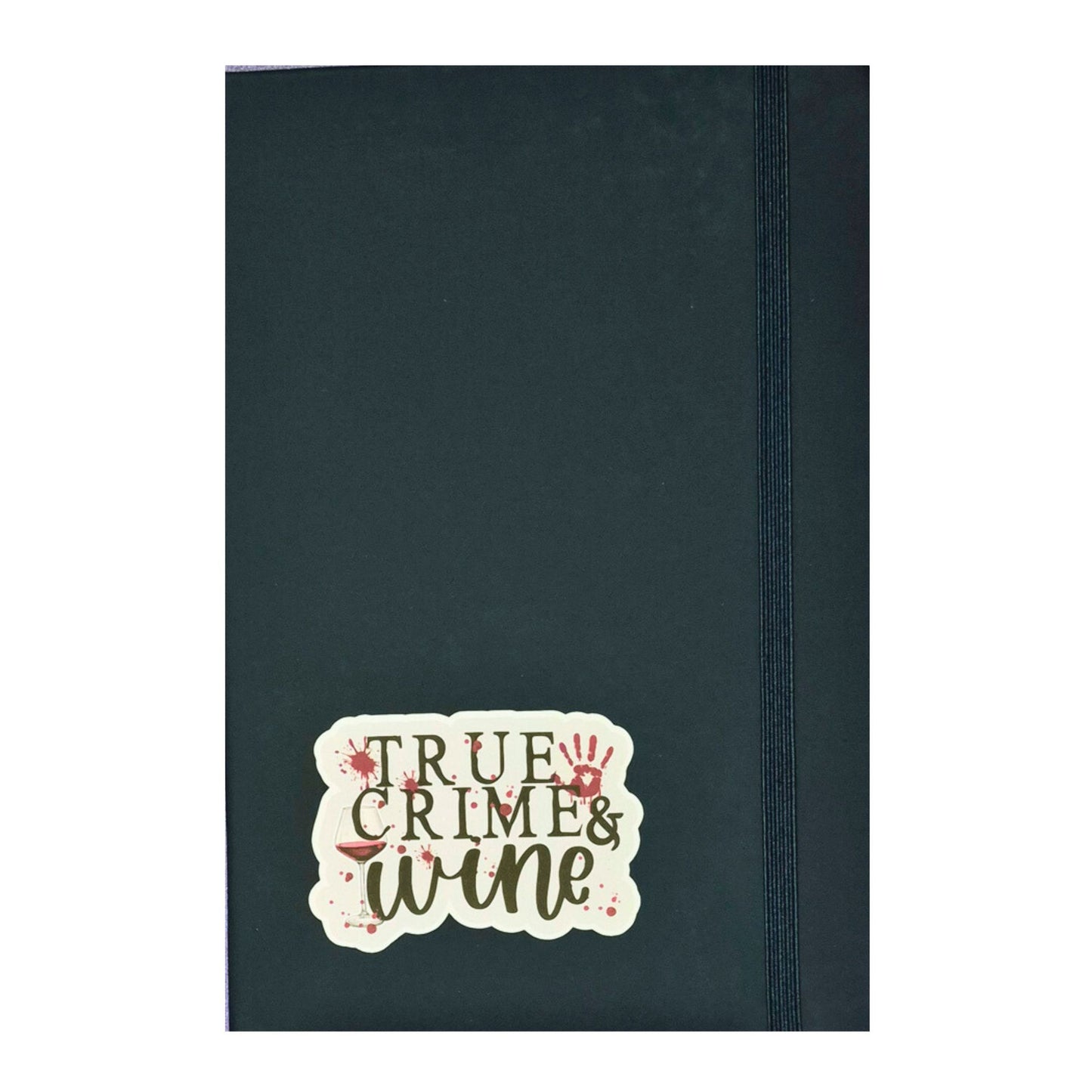 True Crime & Wine Notebook