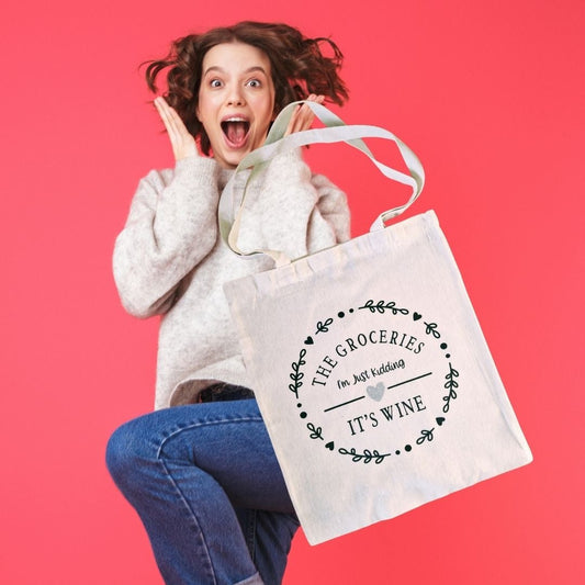 The Groceries, just kidding it's Wine!!