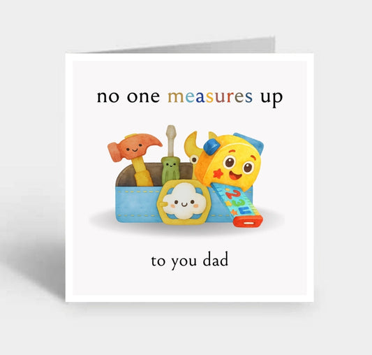 No one measures up....