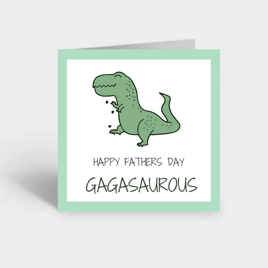 'Gagasaurous" Card