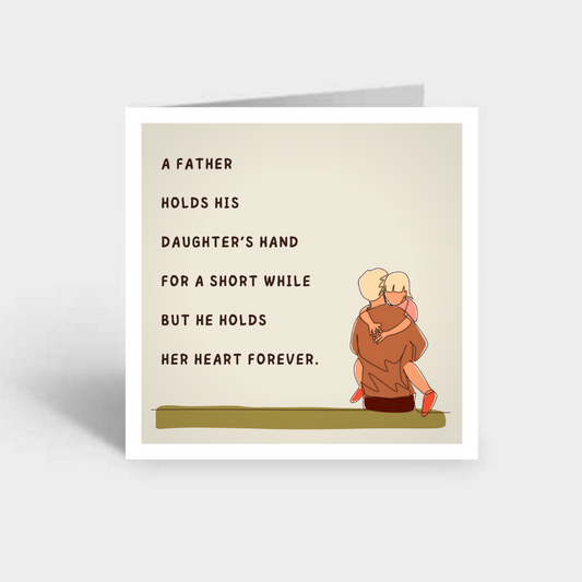 "Holding Hands" Card