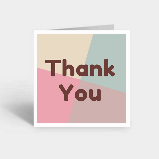 "Thank You" Card