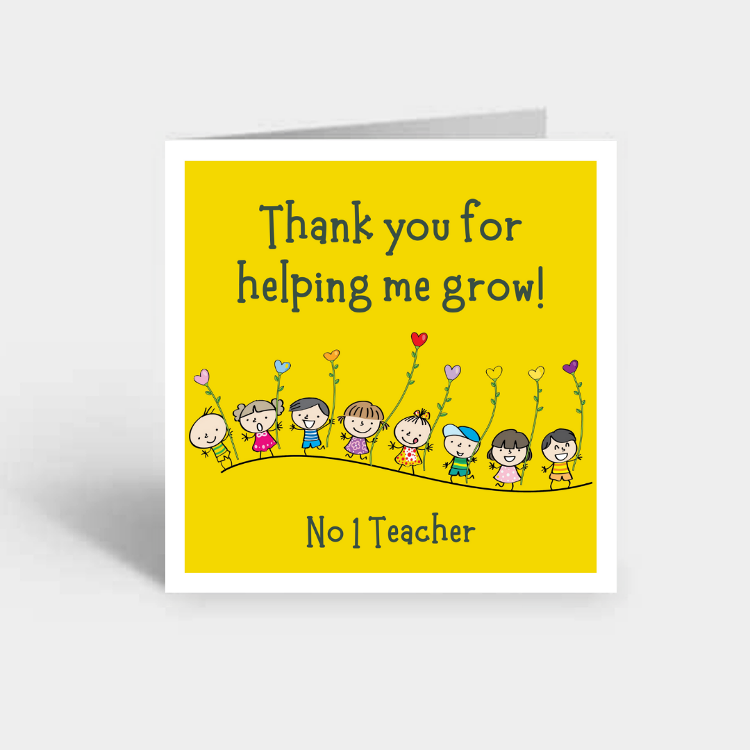 Thank you for helping me grow...