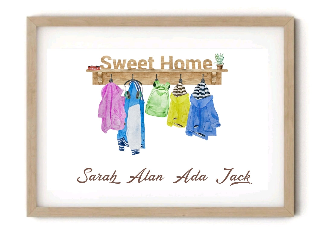 Home Sweet Home Custom Print